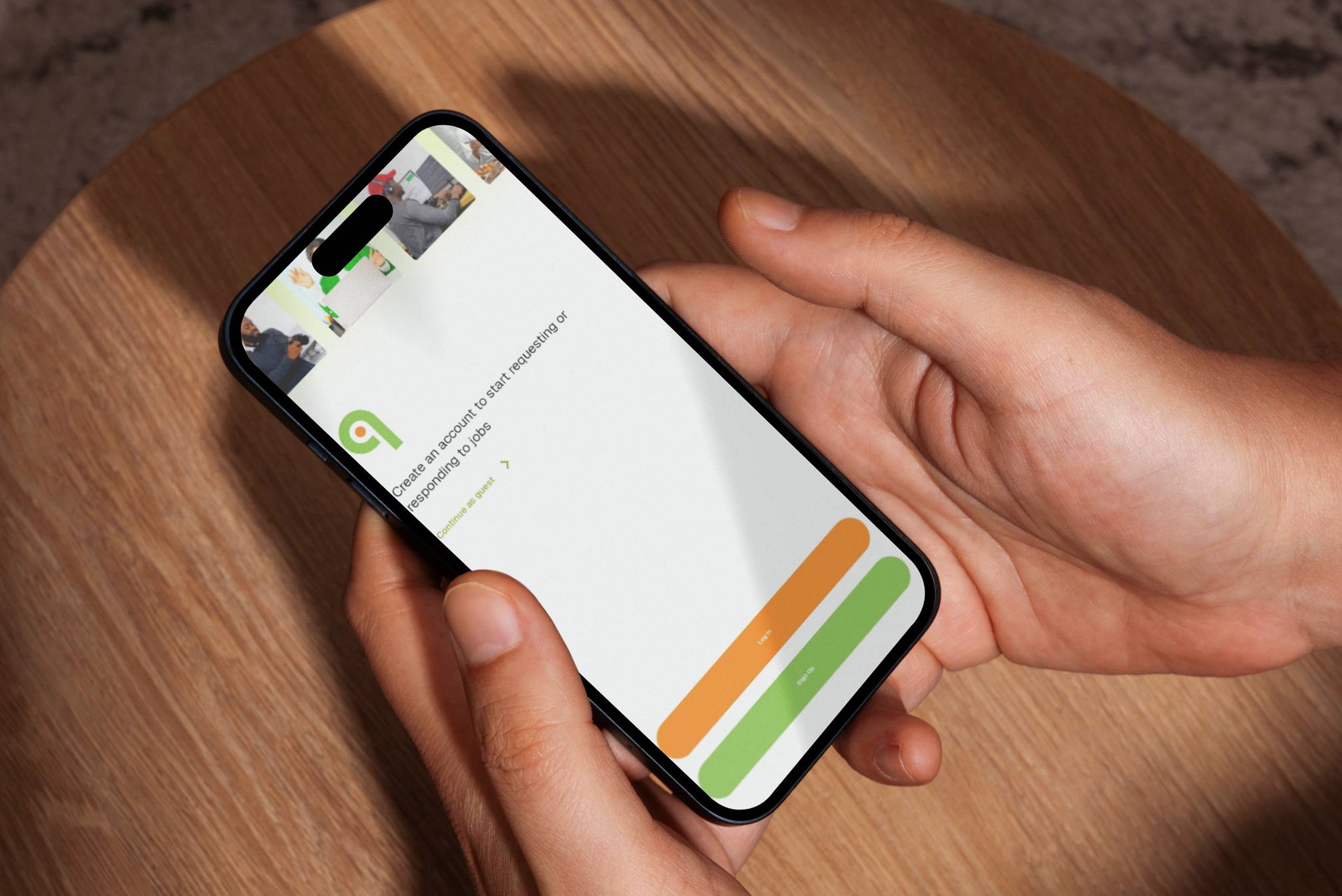 CNQR mobile and web app experience